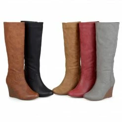 Journee Collection Boots LANGLY MEDIUM CALF