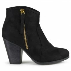Journee Collection Booties LINK STANDARD WIDTH