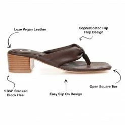 Journee Collection Sandals SEELAH