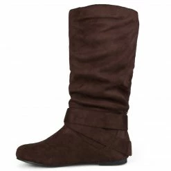 Journee Collection SHELLEY BUCKLES MEDIUM CALF Boots