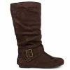 Journee Collection SHELLEY BUCKLES MEDIUM CALF Boots