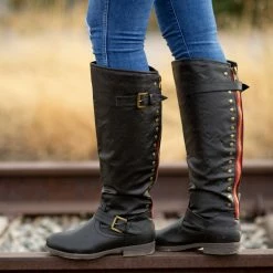Journee Collection Boots SPOKANE WIDE CALF