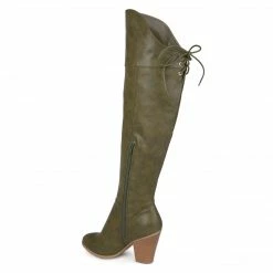 Journee Collection SPRITZ LEATHER MEDIUM CALF Boots