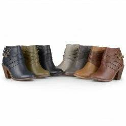 Cheapest 🔔 Journee Collection Booties STRAP STANDARD WIDTH 😀 27 Journee Collection Booties STRAP STANDARD WIDTH