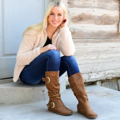 Journee Collection JESTER MEDIUM CALF Boots