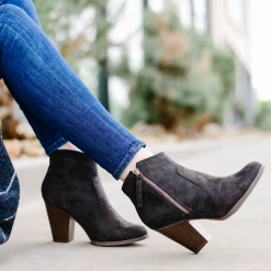 Journee Collection Booties LINK STANDARD WIDTH