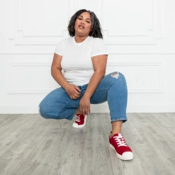 Journee Collection Sneakers MEESH WIDE WIDTH