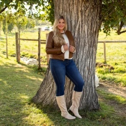 Journee Collection MEG WIDE CALF