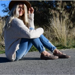 Journee Collection Flats THATCH