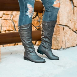 Journee Collection Boots HARLEY EXTRA WIDE CALF