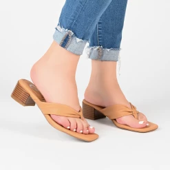 Journee Collection Sandals SEELAH