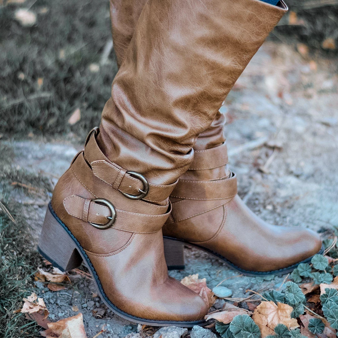 Cheapest 🤩 Journee Collection LATE MEDIUM CALF 💯 2 Journee Collection LATE MEDIUM CALF