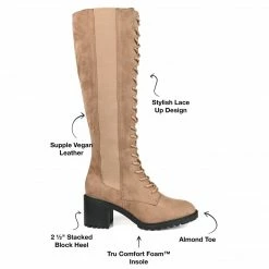 Journee Collection JENICCA WIDE CALF Combat