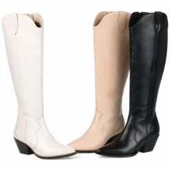 Journee Signature Boots PRYSE EXTRA WIDE CALF