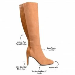 Journee Collection ELISABETH WIDE CALF Boots