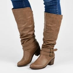 Journee Collection Boots LATE WIDE CALF