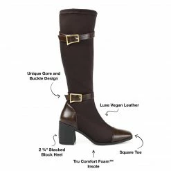 Journee Collection Boots GAIBREE EXTRA WIDE CALF