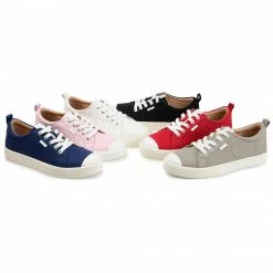 Journee Collection Sneakers MEESH WIDE WIDTH