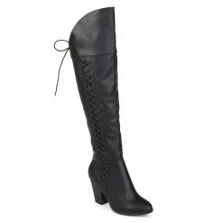 Journee Collection SPRITZ LEATHER MEDIUM CALF Boots