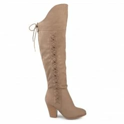 Journee Collection SPRITZ SUEDE MEDIUM CALF Boots
