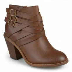 Cheapest 🔔 Journee Collection Booties STRAP STANDARD WIDTH 😀 30 Journee Collection Booties STRAP STANDARD WIDTH