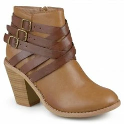 Budget 🔥 Journee Collection Booties STRAP WIDE WIDTH 👏 24 Journee Collection Booties STRAP WIDE WIDTH